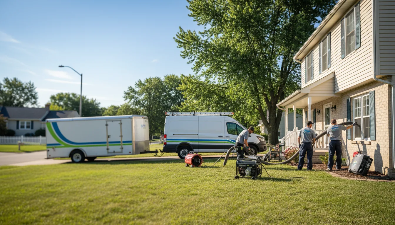 Flooded Basement Restoration And Cleanup With Repair in Neosho, MO near me